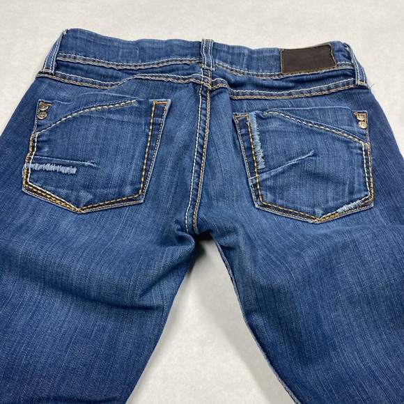 Women’s BKE brand Stella denim Jeans straight leg skinny style size 25 - Picture 2 of 5